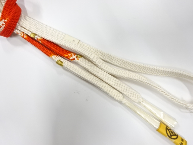 未使用品　正絹　手組帯締め